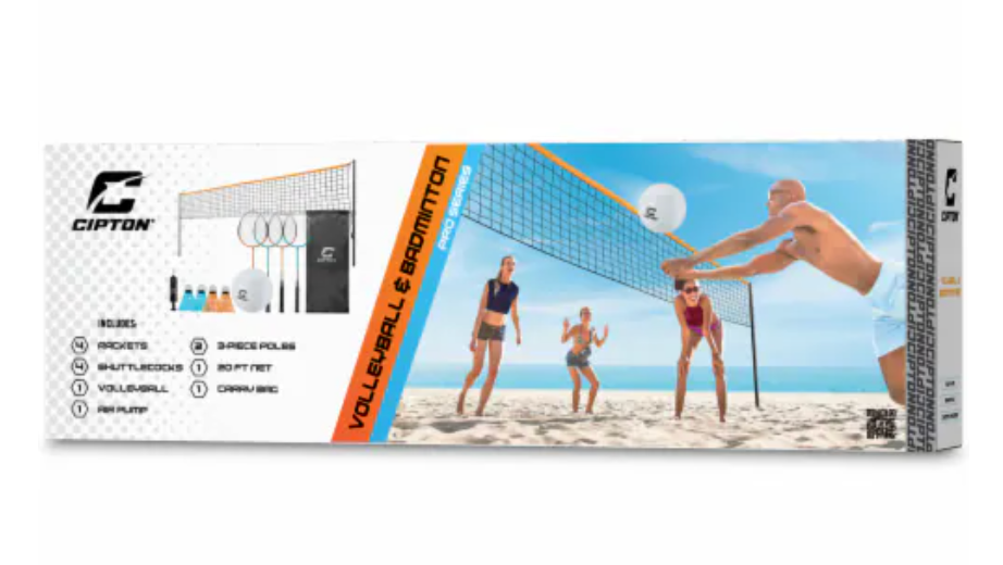 Cipton® Volleyball and Badminton Pro Series