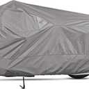 Dowco Guardian 50004-07 WeatherAll Plus Indoor/Outdoor Waterproof Motorcycle Cover: Grey, X-Large