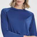 Real Essentials 4 Pack: Women's Rash Guard Sun Shirts  Long Sleeve & 1/4 Zip UPF 50+ Quick Dry UV Protection Tops (Plus) (XXL)
