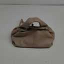 JQWYGB Cloud Pouch Dumpling Clutch Purse Women Tote Shoulder Retro Crossbody Bag with Removable Strap (Large, Grey)