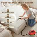 Saker Handheld Steam Cleaner for Home,6-Level Adjustable Steamer for Cleaning,Portable Steam Cleaner,Steamer for Cleaning with 1200ML Water Tank,Suitable for Kitchen,Bathroom,Living Room