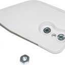 MS391 Clutch Sprocket Cover for Sthil MS271 MS291 MS311 MS391 MS271C MS291C Chainsaw with Bar Nuts Replace 1140-640-1700 1140 640 1700, White