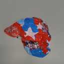 4E's Novelty 22" Patriotic Beach Balls - 2 Pack with Glitter Inside, Red White Blue Beach Balls for Kids & Adult, 4th of July Party Decorations, Patriotic Pool Floats Toys Games