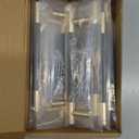 Drawer Pull 12 Pack 5" Cabinet Handles Cabinet Pulls Aluminum Handles Round Pull Gold and Nickle Oxidation Finish with Diamond Pattern Golden 6" Length