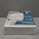 PlushDeluxe Premium Bamboo Mattress Protector  Twin XL Size, Waterproof, & Ultra Soft Breathable Noiseless Washable Bed Mattress Cover for Comfort & Protection - White