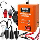 THIKPO Automotive Smoke Machine with Built-in Air Pump, Smoke Leak Detector for EVAP Vacuum, Pipe System, Fuel Leakage, 12V DC Vehicle Leakage Diagnostic Tester