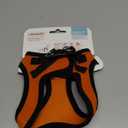 Best Pet Supplies - All Weather Mesh, Reflective, No Pull Harness for Small, Medium Dogs, Cats - Secure with Hook & Loop Fastener, Buckle, Double D-Rings - Orange/Black Trim, XS (XS (Chest: 13 - 14.5"))
