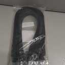 Long Zip Ties Heavy Duty 24 inch, Large Zip Ties with 200 lbs Tensile Strength, Big Cable Ties, Black, 50 Pack, by GAIIAN