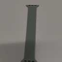 Silicone Braided Solo Loop Compatible with Apple Watch Band 38mm 40mm 41mm 42mm 44mm 45mm 46mm 49mm, Stretchy Elastic Sport Strap Compatible for iWatch Series 10/9/8/7/6/5/4/3/2/1/SE/Ultra/Ultra 2, (Green)