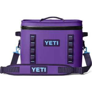 YETI Hopper Flip 18 Portable Soft Cooler, Pace Purple/ Blue