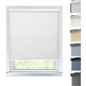 CHICOLOGY Cellular Shades , Window Blinds Cordless , Blinds for Windows , Window Shades for Home , Window Coverings , Cellular Blinds , Door Blinds , Morning Mist, 30"W X 64"H