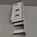 FLE Hair Dryer Holder Wall Mounted with Shelf - Hair Dryer Holder Rack Organizer Compatible for Dyson Supersonic Dryer(White)