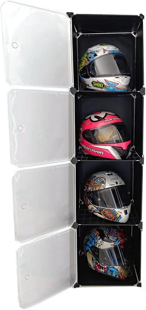 Motorcycle Helmet Storage Rack,Helmet Organize Display Cabinet for Football Helmet, Bike Helmet, Baseball Helmet