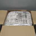 8x10 Area Rugs Washable Rug: Large Modern Abstract Living Room Rug Soft Anti-Skid Thin Carpet Indoor Floor Non-Shedding Carpets for Bedroom Dining Farmhouse Nursery Home Office Black Grey Gold