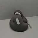 Travel Neck Pillow with Bluetooth Headset, Memory Foam Airplane Pillow for Head Support, Ergonomic Design Traveling Music Pillow for Home, Flight, Car with Adjustable Buckle and Drawstring Bag(Grey) (Grey)