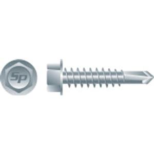 2 x Unslot Indent Hex Wash Head,8-18X1-1/2,#2 Pt,Bx of 125