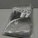 4 Pcs Glitter Diamond Shower Curtain Sets, Black Silver Shiny Drips Bath Decor with Mat and Toilet Lid Cover, Deep Grey Luxury Texture Colorful Bling Modern Bathroom Curtain with 12 Hooks, 72 x 72 in