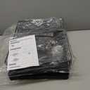 Kitsure Extendable Dish Drying Rack - Rust-Resistant Dish Racks for Kitchen Counter with Adjustable Support Legs, Cutlery Holder & Removable Draining Tray (Black, 15.6''-25.2''L  16.9''W  8.1''H)