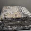 Boho Washable Area Rug 9x12, Spill-Proof Surface, Non-Slip Backin,Low Pile Faux Wool Large Printed Rugs for Living Room, Bedroom, Ding Room, Entryway and Home Decor(Beige, 9x12)