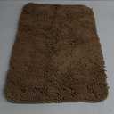 OLANLY Bathroom Rugs 30x20, Extra Soft Absorbent Chenille Bath Rugs, Rubber Backing Quick Dry, Machine Washable Bath Mats for Bathroom Floor, Tub and Shower, Home Decor Accessories, Tan
