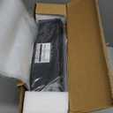 Bonsenkitchen Vacuum Sealer Machine, Stainless Steel Food Sealer Vacuum Sealers with 100 Bags & 1 Roll Bag, 5 Food Vacuum Modes, Built-in Cutter & Bag Storage, Silver-Black