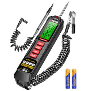 ANENG 0.5V-600V Multimeter,AC/DC Automotive Test Light,Buzzer Circuit Tester with Sharp Probe,Polarity Indicator Light, Continuity Voltage Fuse Tester Pen with Alligator Clip for Sedan, SUV, RV, Truck