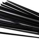 Party Essentials Stylish Skewers Appetizer Martini Cocktail Keeps Ingredients Pinned Together, 6" Prism Picks, Black, 500-Count