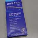 Differin Acne Treatment Gel, 30 Day Supply, Retinoid Treatment for Face with 0.1% Adapalene, Gentle Skin Care for Acne Prone Sensitive Skin, 15g Pump