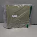 Carstens 2-Inch Heavy Duty 3-Ring Binder - Side Opening, Sage, Durable Plastic, Precision No-Gap Rings, Waterproof Covers, No Pockets, Holds 300 Letter-Sized Sheets, BPA-Free, Made in USA (5826-3R) (Individual, Olive)