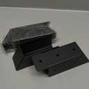 30 Stair Stainless Steel Deck Railing Brackets&Deck Railing Brackets Deck Railing Connector for 2" x 4" Deck Railing, (4, Angle 30)