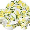 Mikasa Lemons 16-Piece Dinnerware Set, Service For 4, Multicolor