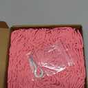 Stuffed Animal Net or Hammock Corner Hanging Net for Stuffy Animal Storage Macrame Toy Display Plush Toy Holder Wall Pet Net for Nursery Kid Bedroom Decor Playroom Organizer (Pink)