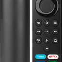 Replacement FireStick Remote Compatible with Fire Smart TV Stick(2nd/3rd Gen/Lite/4K Max),TVs Stick 4K(1st/2nd Gen), Voice Remote for Smart TVs Cube(1st/2nd/3rd Gen) & Smart TVs 3rd Gen