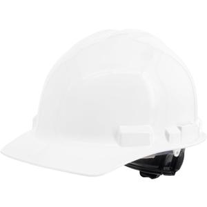 DEWALT DPG11-W Cap Style Hard Hat  Made in USA  White  ANSI Z89.1 Type 1 Class G & E  6-Point Ratchet Suspension