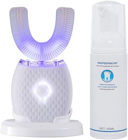 Amazon.com: Martenit Ultrasonic Toothbrush for Adults Automatic Electric Toothbrush Portable Washable Soft Bristles 30s Automatic Timer Wireless Charging Dual-Use for Travel & Home : Health & Household