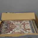 Non Slip Stair Treads for Wooden Steps 15PCS - 8"x30" Indoor Safety Carpet, Edging Mats with TPE Adhesive Backing, Pet and Elderly Friendly Stair Rugs (Annatto)