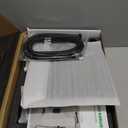 Shower Faucet Set Complete, Shower System Black with 10 inch Square Rainfall Shower Head 3-Function Handheld Shower Waterfall Bathtub Spout Rain Shower Combo Mounted Bathroom Wall fit All Valve Types