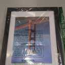 PEALSN 8x24 Picture Frame Black, Photo Frame for Wall Mounting Display Horizontally or Vertically Hanging, 1 Pack