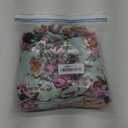 BQUBO Newborn Floral Receiving Blankets 3 Sets Newborn Baby Swaddling with Bow Headbands Sleepsack Toddler Warm Shower Gift