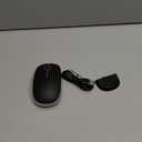 Type C Wireless MouseVssoplor USB C MacBook Wireless Mouse Dual Mode 2.4G Cordless Mice with Nano USB and Type C Receiver Compatible with PC, Laptop, MacBook and All Type C Devices-Black and Silver