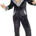 Morph Pimp Costume For Men Pimp Outfit For Mens Pimp Halloween Costume Pimp Suit 70s Pimp Costume 70s Costume Men (X-Large)
