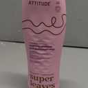 ATTITUDE Amplifying Conditioner for Curly Hair with Coconut Oil, Vegan Detangler and Naturally Derived Ingredients, 2a, 2b, 2c Curl Type, Gives body to Curls, 16 Fl Oz