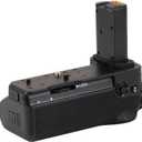 FocusFoto Pro Vertical Multi Power Battery Pack Grip Holder for Nikon Z6 III & Z5 II Mirrorless Camera Replacement for MB-N14, Support up to Two EN-EL15C Batteries (Batteries NOT Included)