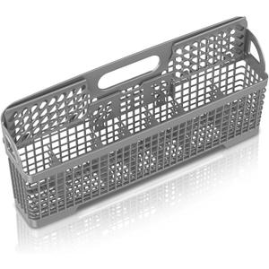 UPGRADED 8531233 WP8562043 Dishwasher Silverware Basket Compatible with kitchenaid Kenmore Whirlpool Dishwasher Silverware Basket WP8531233 8562043 Dishwasher Utensil Basket Universal Cutlery Basket
