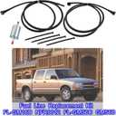 Fuel Line Replacement Kit FL-GM16D NFR0012 FL-GM56C GM56B,Nylon Fuel Line Repair Kit Compatible with Chevy S10 GMC Sonoma 1997-2005