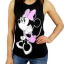 Disney Womens Minnie Mouse Sleeveless Muscle Tank Top Large