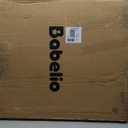 BABELIO 29-55 Inch Extra Wide Baby/Dog Gate, PressGuard P7, Metal Auto Close, Pressure Mounted Pet Door for Doorways, NO Need Tools and Drilling, with Wall Cups, White