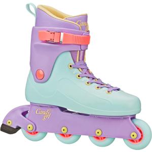 Candi GRL South Beach Molded Inline Skates by Roller Derby Elite (M09/W10, Miami Nice)