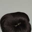 QUEENTAS Brown Short Hair Toppers for Women with Thinning Hair 3603D Cover with 3 Clips Hair Pieces Wispy Bangs 4.6"*3.6" Coverage(Dark Brown/#2) (4.5 Inch)