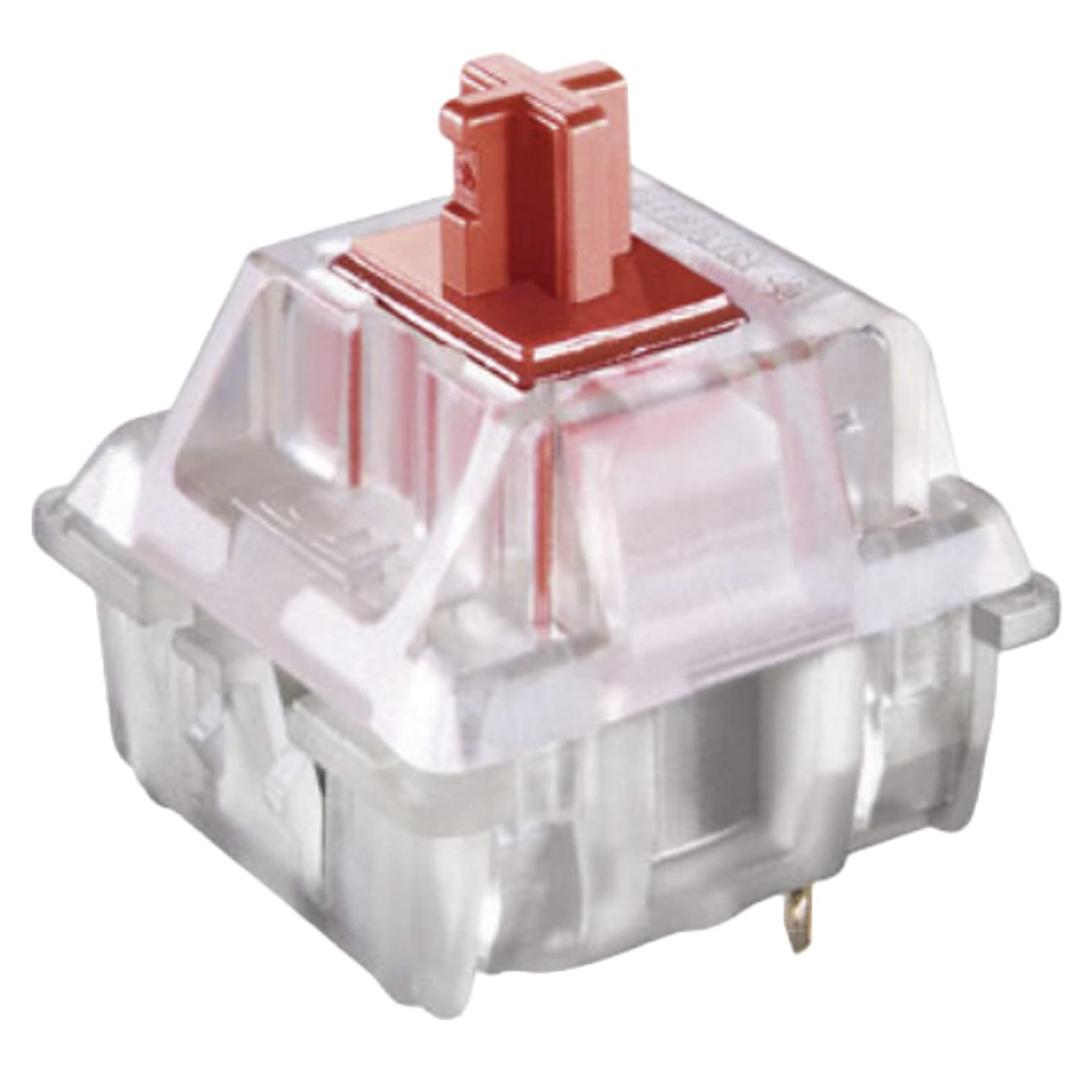 Ranked Cherry MX Key Switches for Mechanical Gaming Keyboards | Plate Mounted | MX1AL1NA (Cherry RGB Red, 65 Pcs)